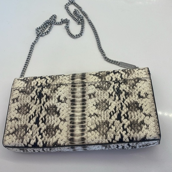 Michael Kors Snakeskin Pattern Crossbody/Clutch Bag—BEAUTIFUL!! New W/O Tags!! - Picture 9 of 16